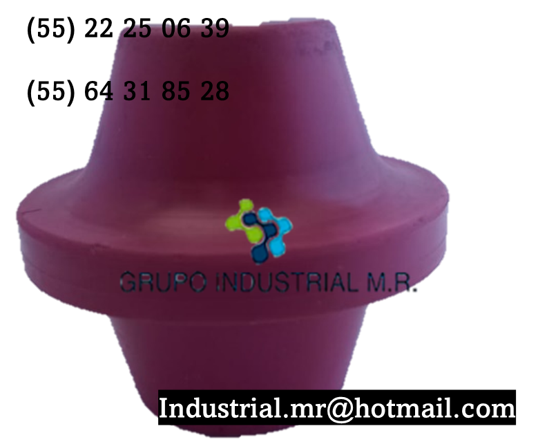 aisladores de 2" x 3/8